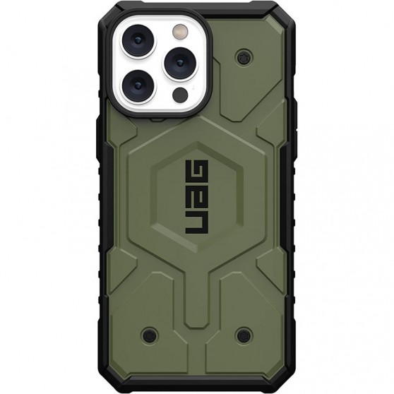 Ударостійкий чохол UAG Pathfinder with MagSafe для Apple iPhone 13 Pro Max (6.7"), Зелений