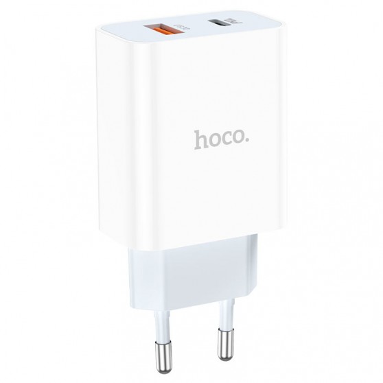 Зарядний пристрій HOCO C97A PD20W+QC3.0 (1USB/1Type-C/3A)