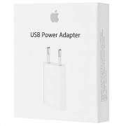 Зарядний пристрій (5w 1A) для Apple iPhone / iPod (AAA) (box) (Білий)