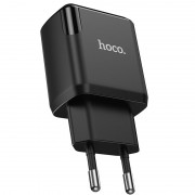 Сетевое зарядное устройство HOCO N7 (2USB/2,1A) (Черный)