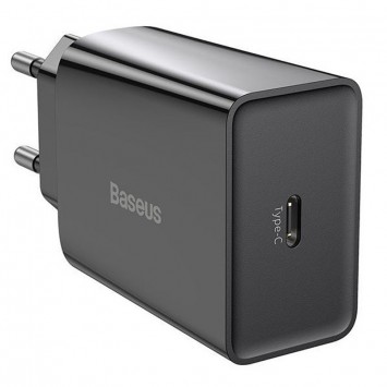 Зарядний пристрій Baseus Speed Mini Quick Charger 1C 20W (CCFS-S) (Чорний) - Мережеві ЗП (220 В) - зображення 1 