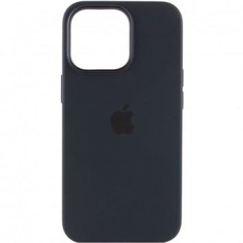 Чохол для iPhone 13 Pro - Silicone case (AAA) full with Magsafe and Animation (Чорний / Midnight) - Чохли для iPhone 13 Pro - зображення 1 