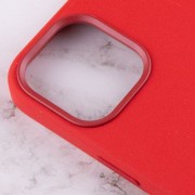 Чехол для Apple iPhone 12 Pro Max (6.7"") - Silicone case (AAA) full with Magsafe and Animation (Красный / Red)