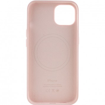Чехол для Apple iPhone 13 mini (5.4"") - Silicone case (AAA) full with Magsafe and Animation (Розовый / Chalk Pink) - Чехлы для iPhone 13 Mini - изображение 2