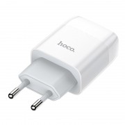 Зарядний пристрій для телефонів HOCO C73A (2USB/2.4A) (Білий)