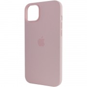 Чохол для Apple iPhone 13 mini (5.4"") - Silicone case (AAA) full with Magsafe Рожевий / Chalk Pink