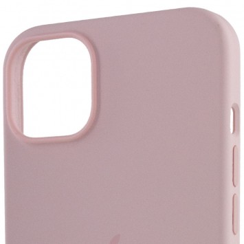 Чохол для Apple iPhone 14 (6.1"") - Silicone case (AAA) full with Magsafe Рожевий / Chalk Pink - Чохли для iPhone 14 - зображення 3 