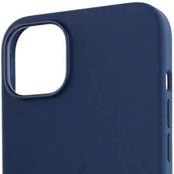 Чехол для Apple iPhone 14 (6.1"") - Silicone case (AAA) full with Magsafe Синий / StromBlue - Чехлы для iPhone 14 - изображение 3