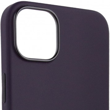 Чехол для Apple iPhone 14 (6.1"") - Silicone case (AAA) full with Magsafe Фиолетовый / Elderberry - Чехлы для iPhone 14 - изображение 2