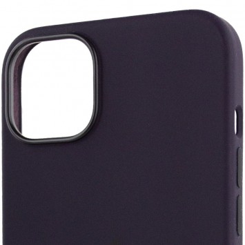 Чехол для Apple iPhone 14 (6.1"") - Silicone case (AAA) full with Magsafe Фиолетовый / Elderberry - Чехлы для iPhone 14 - изображение 3
