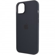 Чохол для Apple iPhone 14 (6.1"") - Silicone case (AAA) full with Magsafe Чорний / Midnight