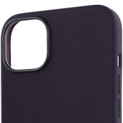 Чехол для Apple iPhone 14 Plus (6.7"") - Silicone case (AAA) full with Magsafe Фиолетовый / Elderberry