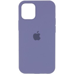 Чохол для Apple iPhone 14 (6.1"") - Silicone Case Full Protective (AA) Сірий / Lavender Gray