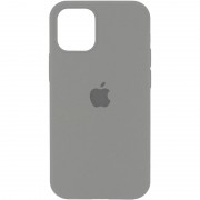 Чохол для Apple iPhone 14 (6.1"") - Silicone Case Full Protective (AA) Сірий / Pewter