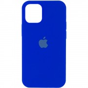 Чехол для Apple iPhone 14 (6.1"") - Silicone Case Full Protective (AA) Синий / Shiny blue