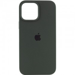 Чехол для Apple iPhone 14 (6.1"") - Silicone Case Full Protective (AA) Зеленый / Cyprus Green