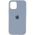 Чехол для Apple iPhone 14 Pro Max - Silicone Case Full Protective (AA) Голубой / Sweet Blue