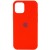 Чехол для iPhone 14 Pro Max - Silicone Case Full Protective (AA) Красный / Red