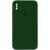 Чехол для Apple iPhone XS (5.8"") - Silicone Case Square Full Camera Protective (AA) Зеленый / Army green