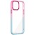 Чехол для Apple iPhone 13 (6.1"") - TPU+PC Fresh sip series Бирюзовый / Розовый