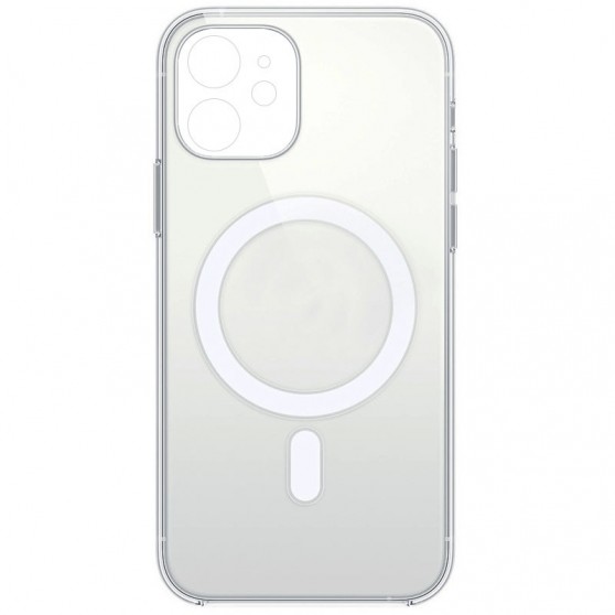 Чехол для Apple iPhone 12 (6.1"") - TPU+Glass Firefly Прозрачный