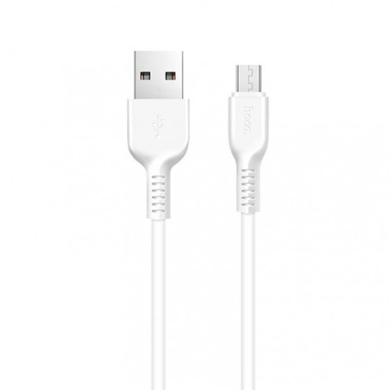 Кабель зарядки телефону, планшета Hoco X20 Flash Micro USB Cable (1m) Білий