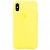 Чохол для Apple iPhone XS Max (6.5"") - Silicone Case Full Protective (AA) Жовтий / Yellow