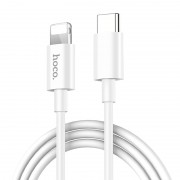 Дата кабель Hoco X36 Swift PD Type-C to Lightning Cable (1m) Белый