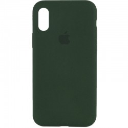 Чехол для Apple iPhone XR (6.1"") - Silicone Case Full Protective (AA) Зеленый / Cyprus Green
