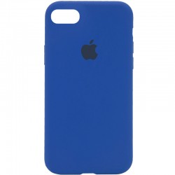 Чохол для iPhone SE 2 / 3 (2020 / 2022) / iPhone 8 / iPhone 7 - Silicone Case Full Protective (AA) Синій / Royal blue