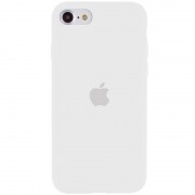 Чохол для iPhone SE 2 / 3 (2020 / 2022) / iPhone 8 / iPhone 7 - Silicone Case Full Protective (AA) Білий / White