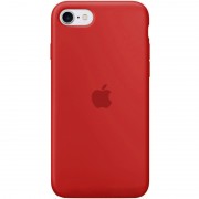 Чохол для iPhone SE 2 / 3 (2020 / 2022) / iPhone 8 / iPhone 7 - Silicone Case Full Protective (AA) Червоний / Dark Red
