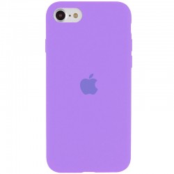 Чехол для iPhone SE 2 / 3 (2020 / 2022) / iPhone 8 / iPhone 7 - Silicone Case Full Protective (AA) Сиреневый / Dasheen
