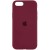 Чехол для iPhone SE 2 / 3 (2020 / 2022) / iPhone 8 / iPhone 7 - Silicone Case Full Protective (AA) Бордовый / Plum