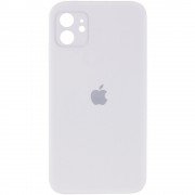 Чохол для Apple iPhone 11 (6.1"") - Silicone Case Square Full Camera Protective (AA) Білий / White