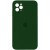 Чехол для Apple iPhone 11 Pro (5.8"") - Silicone Case Square Full Camera Protective (AA) Зеленый / Army green