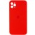 Чехол для Apple iPhone 11 Pro (5.8"") - Silicone Case Square Full Camera Protective (AA) Красный / Red