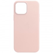 Кожаный чехол для Apple iPhone 12 Pro / 12 (6.1"") - Leather Case (AA) with MagSafe Sand Pink