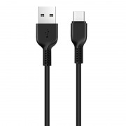 USB кабель для телефону Hoco X13 USB to Type-C (1m) Чорний