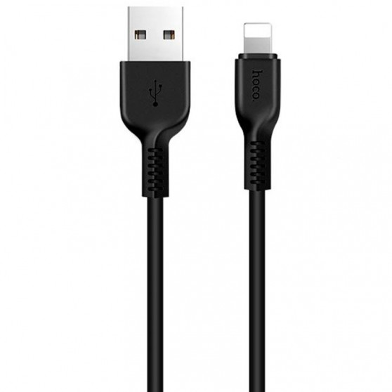 Кабель заряджання Apple Hoco X20 Flash Lightning Cable (2m) Чорний