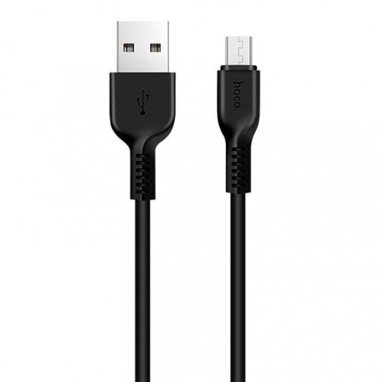 Кабель зарядного телефону, планшета Hoco X20 Flash Micro USB Cable (2m) Чорний