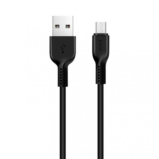 Кабель зарядки телефону, планшета Hoco X20 Flash Micro USB Cable (1m) Чорний