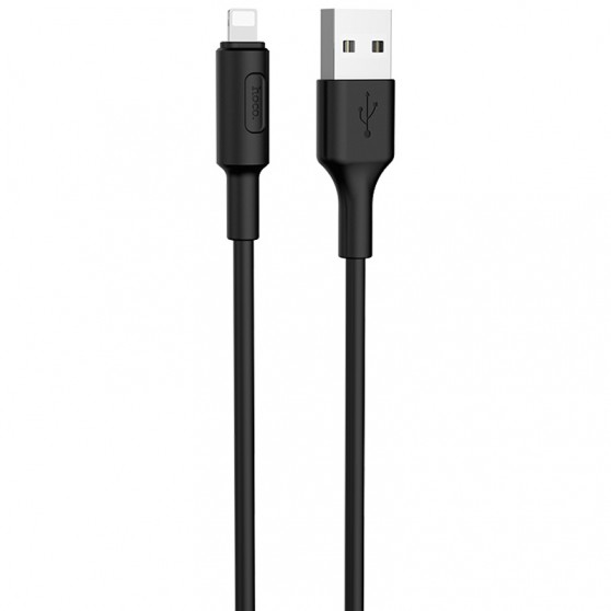 Кабель заряджання Apple Hoco X25 Soarer Lightning Cable (1m) Чорний