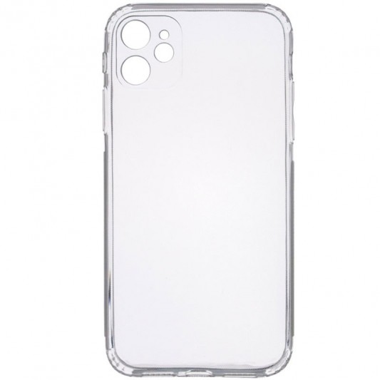 TPU чохол для Apple iPhone 11 (6.1"") - GETMAN Clear 1,0 mm Безбарвний (прозорий)