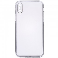 TPU чехол GETMAN Clear 1,0 mm для Apple iPhone X / XS (5.8"") Бесцветный (прозрачный)