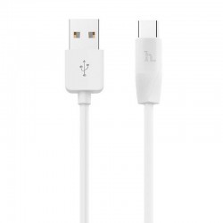 USB кабель для телефона Hoco X1 Rapid USB to Type-C (1m) Белый