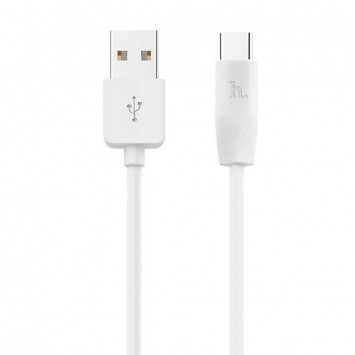 USB кабель для телефона Hoco X1 Rapid USB to Type-C (1m) Белый