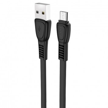 Кабель зарядки телефону, планшета Hoco X40 Noah USB to MicroUSB (1m) Чорний