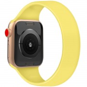 Ремінець Solo Loop для Apple watch 38mm/40mm 150mm (5) Жовтий / Ginger