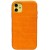 Кожаный чехол для Apple iPhone 11 (6.1"") - Croco Leather Yellow